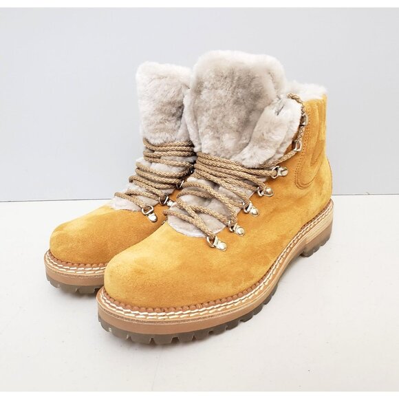 Montelliana Camelia Shearling Lining Boots Segale Size 40.5 - Picture 1 of 4